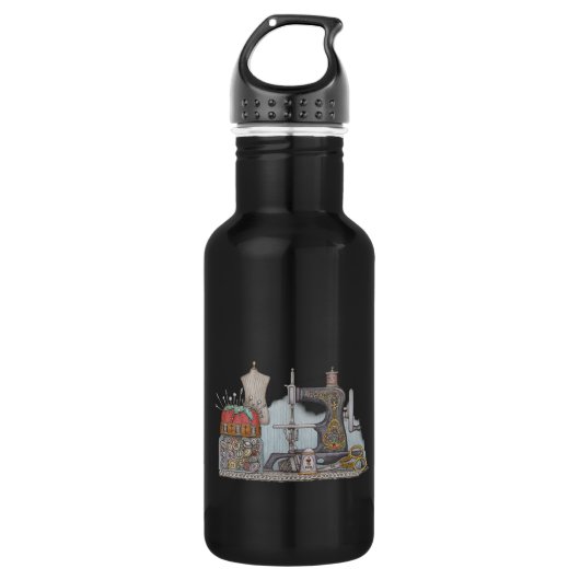 Handnaaimachine Waterfles (Voorkant)