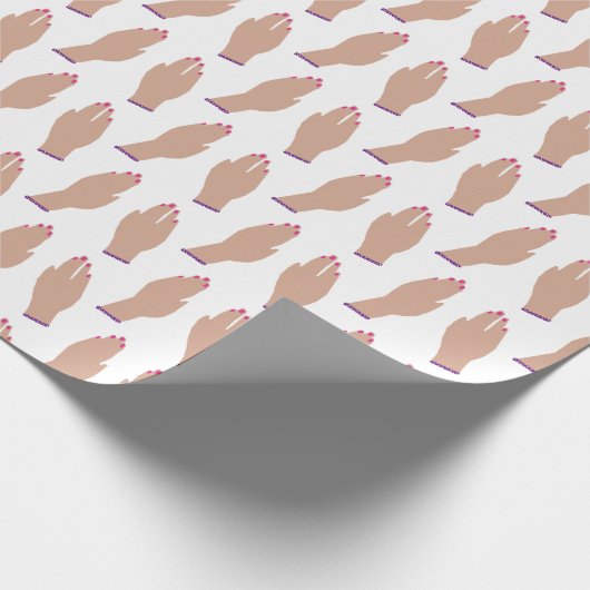 Handnagels Cadeaupapier (Hoek)