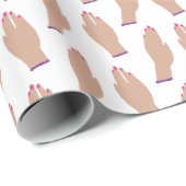 Handnagels Cadeaupapier (Rol Hoek)
