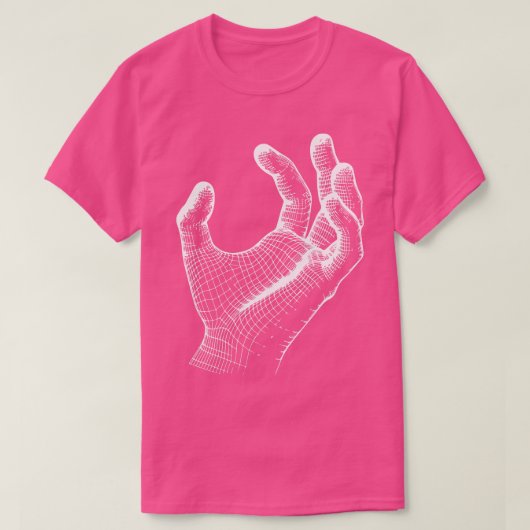 Handontwerp voor draadframes t-shirt (Design voorkant)