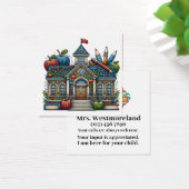 Handout Kaart School-Teacher Zie omgekeerde (Bureau)