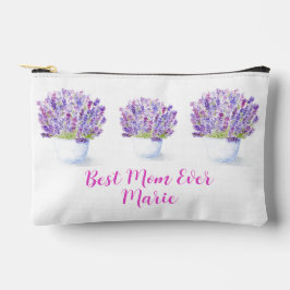 Handpainted Watercolor Lavender Floral MOM Etui
