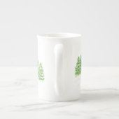 Handpainted Winter Trees Let Snow Somewhere Else Porselein Kop (Achterkant)