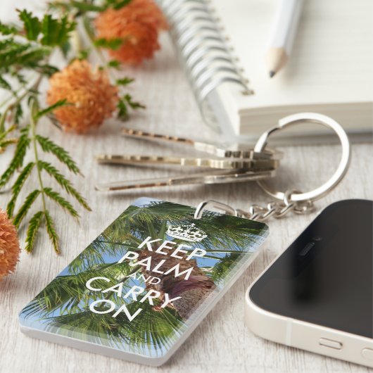 Handpalm behouden en doorgaan sleutelhanger (Voorkant Rechts)