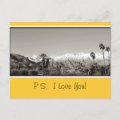  handpalmen briefkaart (Voorkant)