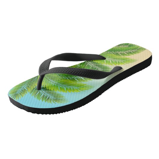 handpalmen omhoog teenslippers (Schuin)