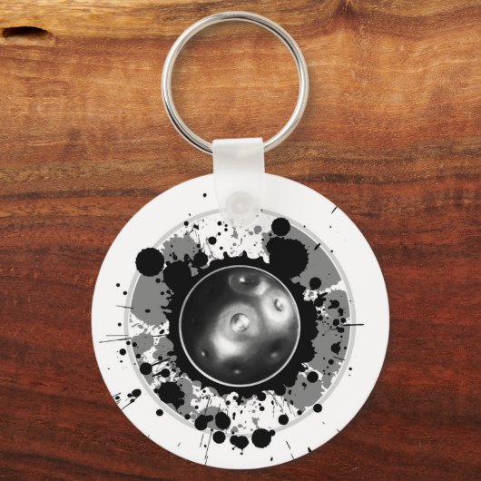 Handpan-instrument Sleutelhanger (Voorkant)