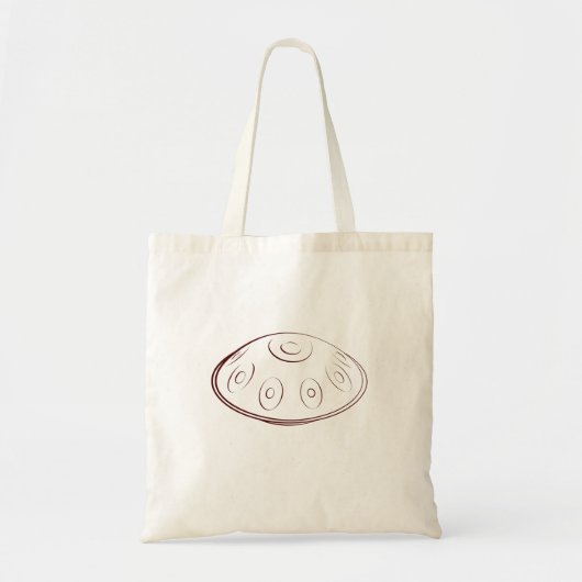 Handpan Music-handpan Tote Bag (Voorkant)