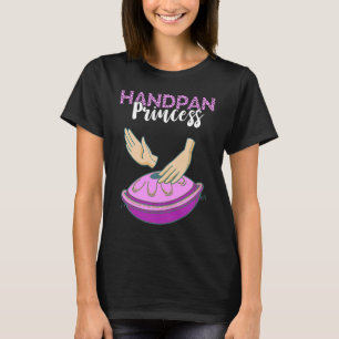 Handpan Princess Musical Instrument Lady Hang Drum T-shirt