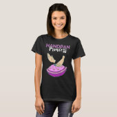 Handpan Princess Musical Instrument Lady Hang Drum T-shirt (Voorkant volledig)