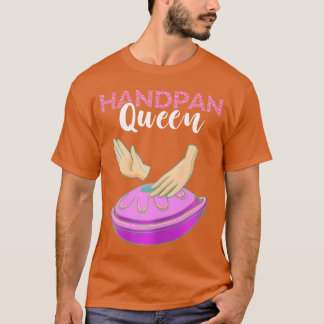 Handpan Queen Muzikant Hang Drum Muziek Muzikaal v T-shirt