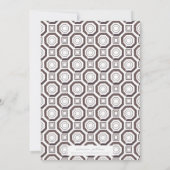 Handpenseel Lettering | De datum-fotokaart opslaan Save The Date (Achterkant)