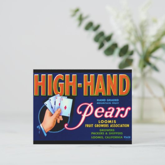 Handperen Briefkaart (Staand voorkant)