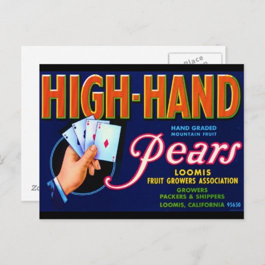 Handperen Briefkaart (Voorkant / Achterkant)