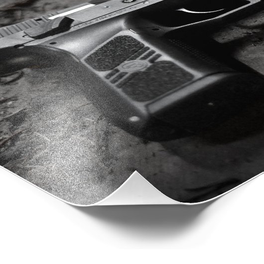 Handpistool (10 x 8 inch) foto afdruk (Hoek)