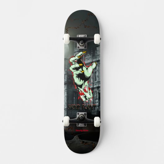 HandPlant | Zombie Hand | Aangepast skateboard (Voorkant)