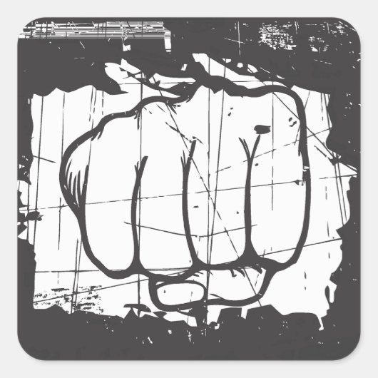 handponsen - sticker (Voorkant)