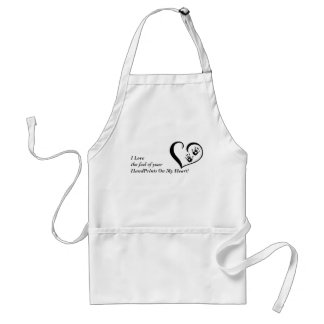 HandPrint logo Apron Standaard Schort