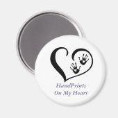 HandPrint logo keukenmagneet Magneet (Voorkant / Achterkant)