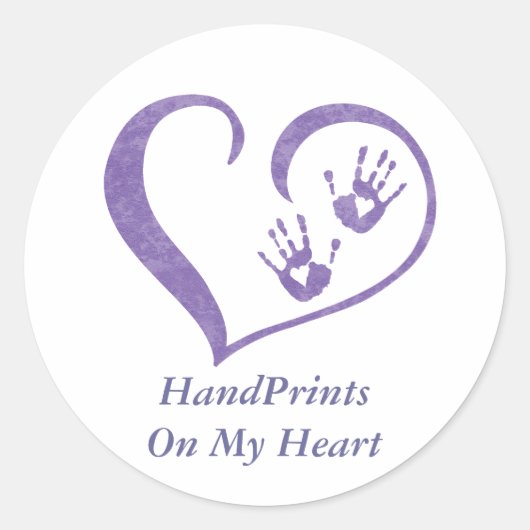 HandPrint logo stickers (Voorkant)