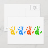 HandPrints Briefkaart (Voorkant / Achterkant)