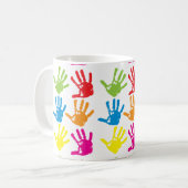 Handprints Koffiemok (Voorkant links)
