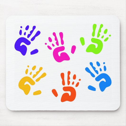 HandPrints Muismat (Voorkant)