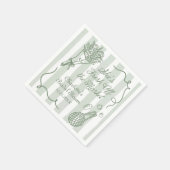 Handrawn Fresh Off the Market Bridal Shower Servet (Hoek)