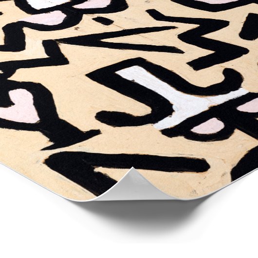 Handrekening Comedians : Paul Klee 1938 Poster (Hoek)