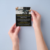 Handrepen, fietsclub Adverteren flyer (Hand)