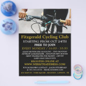 Handrepen, fietsclub Adverteren flyer (Enkel)