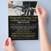Handrepen, fietsclub Adverteren flyer (Hand)