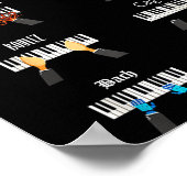 Hands According To Anists Ano Clical Music Instrum Poster (Hoek)