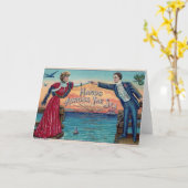 Hands Across the Sea Note Card Kaart (Gele Bloem)