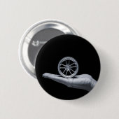 Hands And Wheels Ronde Button 5,7 Cm (Voorkant /achterkant)