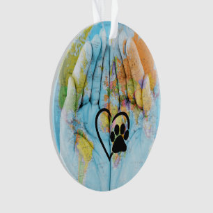 Hands Animal Paw Ornament