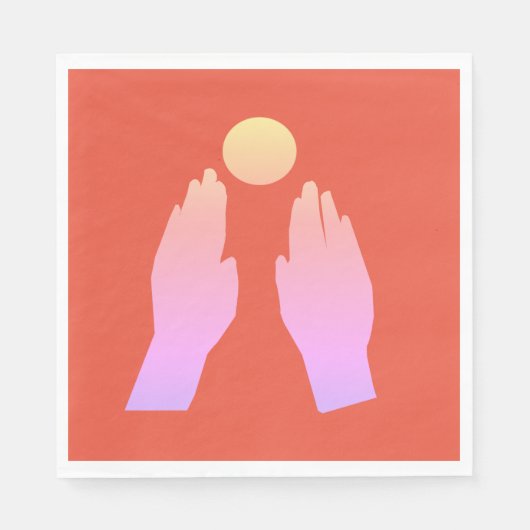 Hands Art Servet (Voorkant)