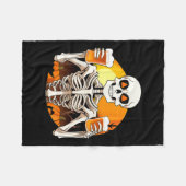 Hands Beer Funny Drink Halloween Vrouwen Fleece Deken (Voorkant (Horizontaal))