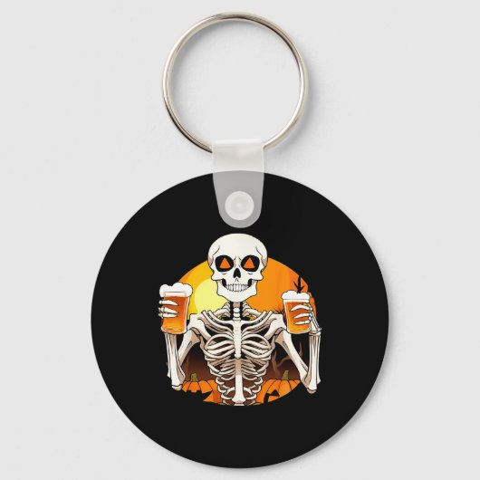 Hands Beer Funny Drink Halloween Vrouwen Sleutelhanger (Voorkant)