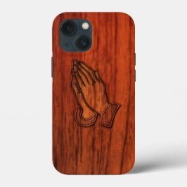 Hands bidden iPhone 13 mini hoesje