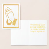 Hands bidden folie kaarten (Display)