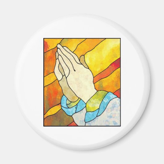 Hands bidden magneet (Voorkant)