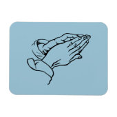 Hands bidden magneet (Horizontaal)