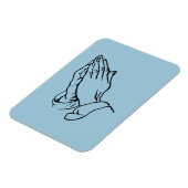 Hands bidden magneet (Linkerzijde)