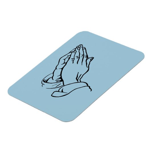 Hands bidden magneet (Linkerzijde)