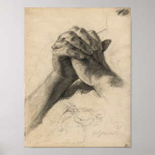 Hands bidden poster