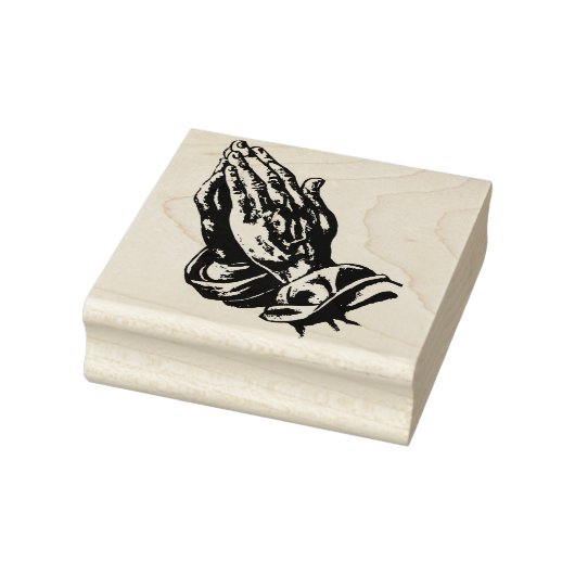 Hands bidden rubberstempel (Stempel)