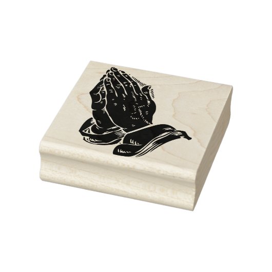 Hands bidden rubberstempel (Stempel)
