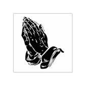 Hands bidden rubberstempel (Afrduk)