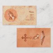 Hands bidden visitekaartje (Voorkant / Achterkant)